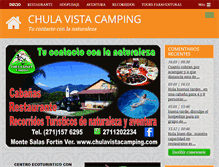 Tablet Screenshot of chulavistacamping.com